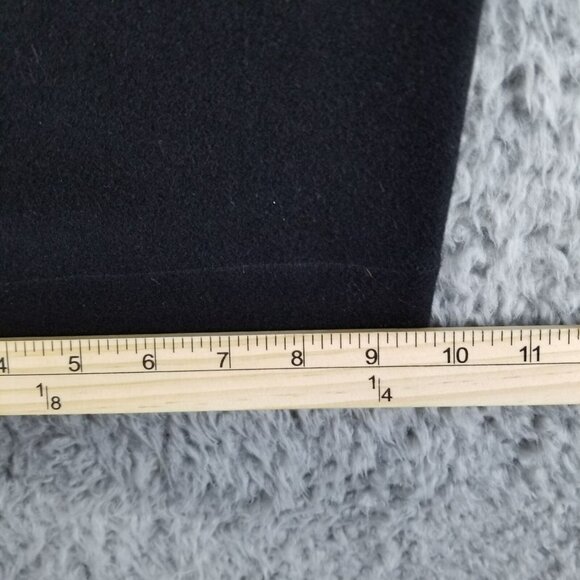 John Varvatos Pants Womens EU 44 US 12 Black Cashmere Wool Blend Trousers - Picture 8 of 12